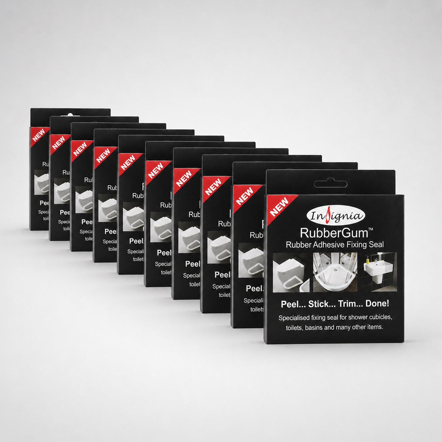 Shower Cabin RubberGum™ 10 box Trade Pack