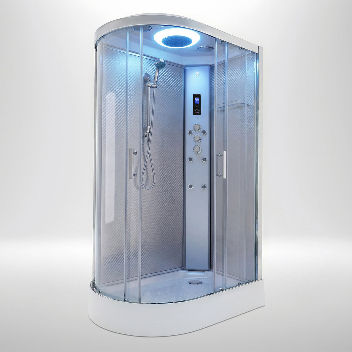 Premium Shower Cabin - Offset (Right)