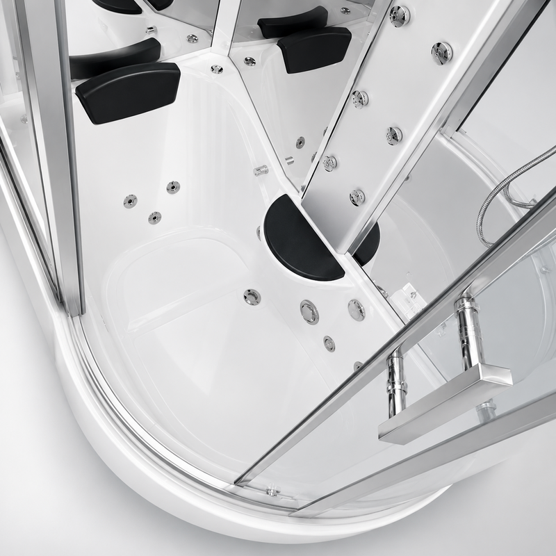STEAM SHOWER & WHIRLPOOL BATH