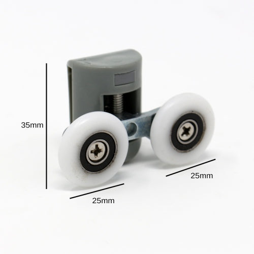 25mm Twin Door Wheel (Non-Spring)-1