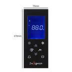 INS Control Panel - Steam (Speaker/Fan - Black)