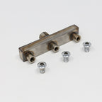 Chrome Tri-jet Steam Outlet