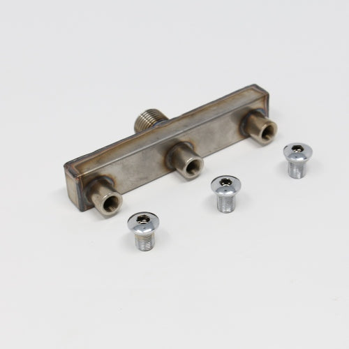 Chrome Tri-jet Steam Outlet