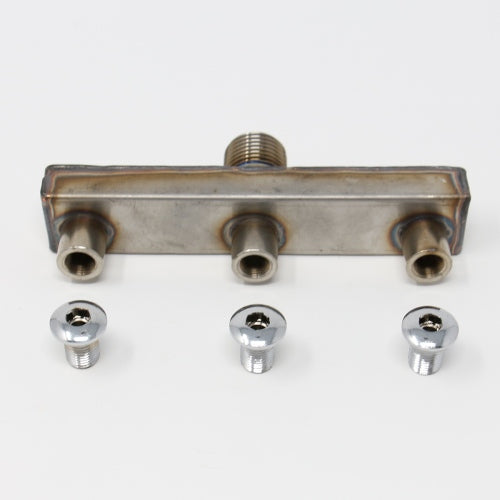 Chrome Tri-jet Steam Outlet