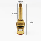 On/Off Water Mixer Valve (18mm Dia, 40mm Stem)