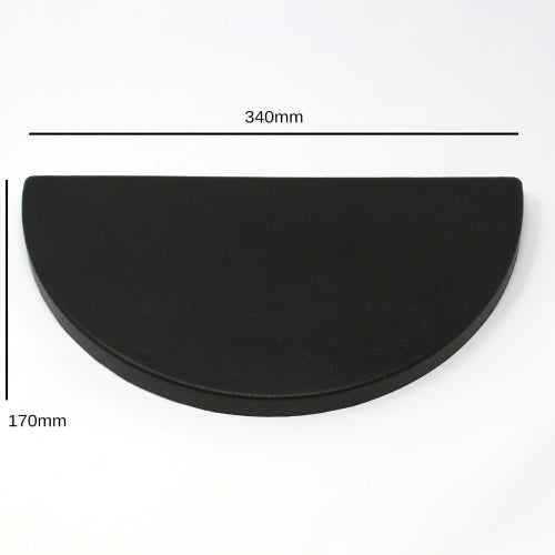 Cresent Rubber Seat Cushion - 350mm x 180mm