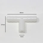 T-Piece Pipe Connector (Push on Ribbed)