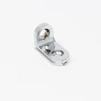 Chrome Effect Glass Panel Securing Clip