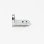 Chrome Effect Glass Panel Securing Clip