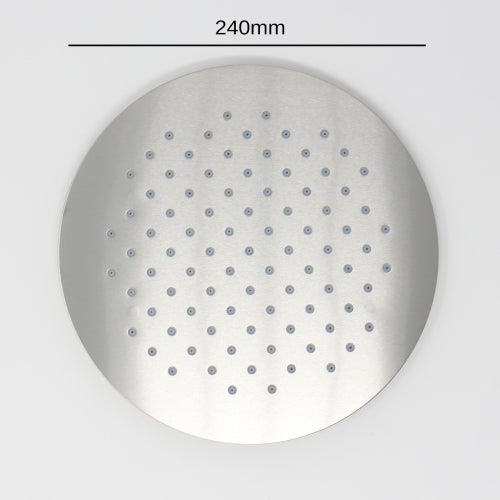 Stainless Steel Overhead Monsoon Shower Head, 245mm Diameter