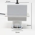 INS Ozone Generator Chrome Outlet
