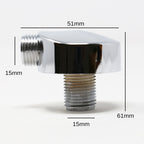 Chrome Effect Water Outlet