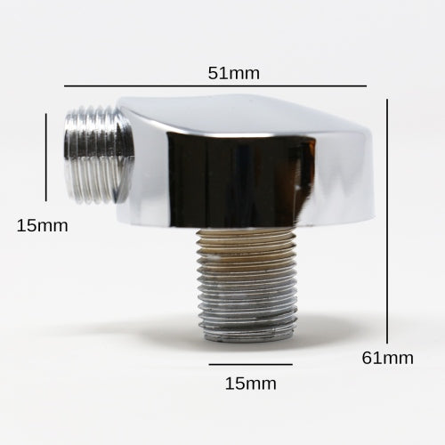 Chrome Effect Water Outlet