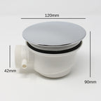 Large Top Waste - Hole in Tray 85mm (LeakFree Shower)