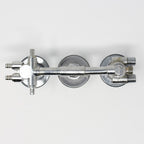 Water Control Valve mixer Tap Set - Thermostatic 4 Port 3 Feed (100mm between dials)