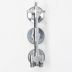 Water Control Valve mixer Tap Set - Thermostatic 3 Port 2 Or 3 Feed (100mm between dials)