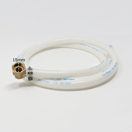 Drain Hose With 90 Degree Screw Connector