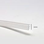 12mm Ribbed Fixed Glass Seals