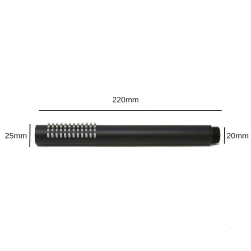 Black Microphone Hand Shower