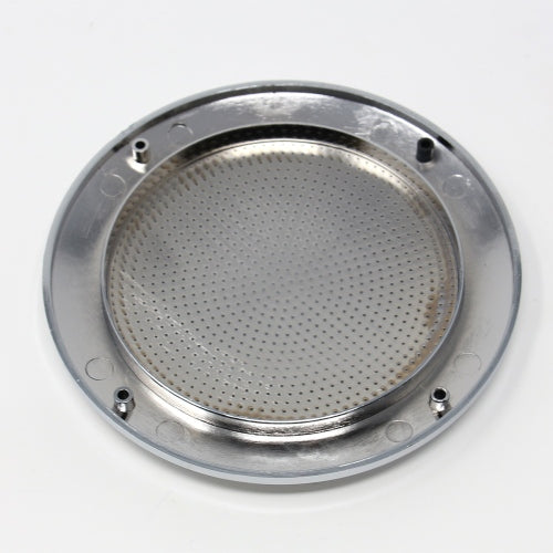 Chrome speaker/fan cover