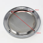 Chrome speaker/fan cover