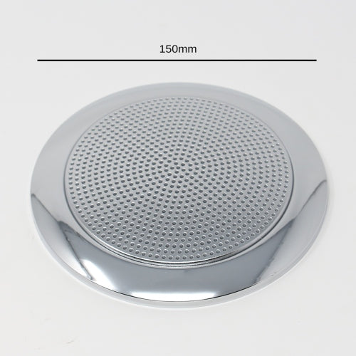 Chrome speaker/fan cover