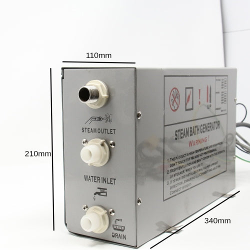 MK117 Steam Generator & Electric Box Combo (Horizontal)
