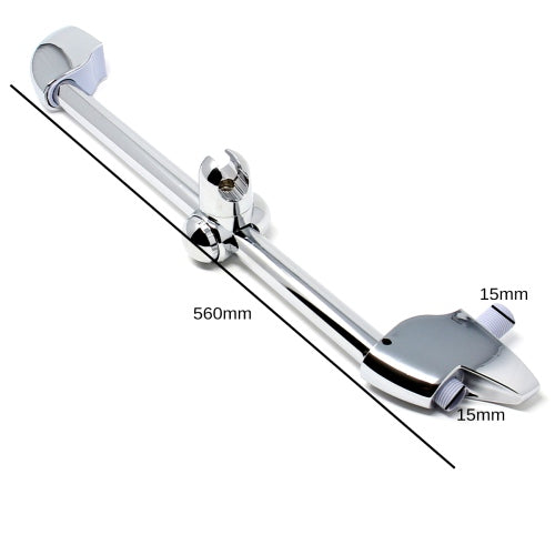Riser Rail Kit with Microphone Style Hand Shower