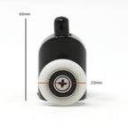 23mm Monochrome Door Wheels (Spring)-1