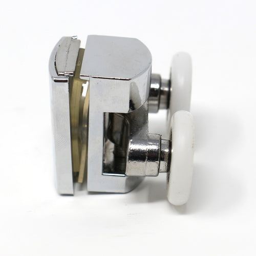 24mm Twin Chrome Door Wheels (Non-Spring)-1