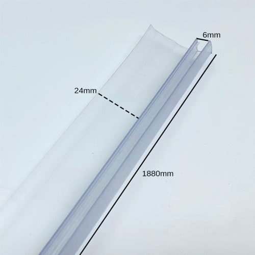 Rear Door Seal (188 cms, Seal Flap 24mm)