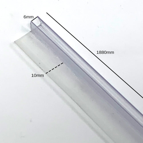 Rear Door Seal (188 cms, Seal Flap 10mm)