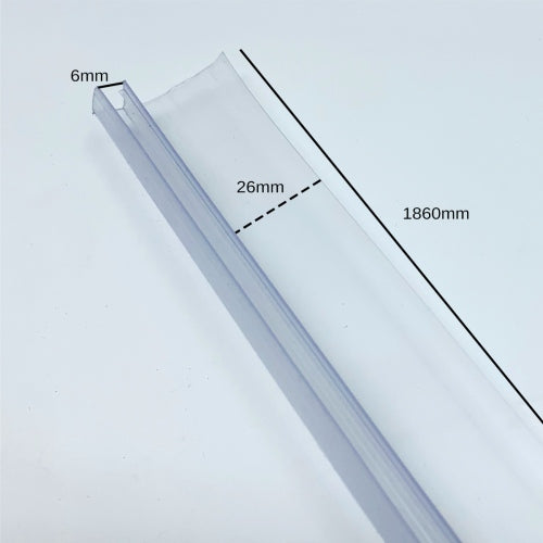 Rear Door Seal (186 cms, Seal Flap 26mm)