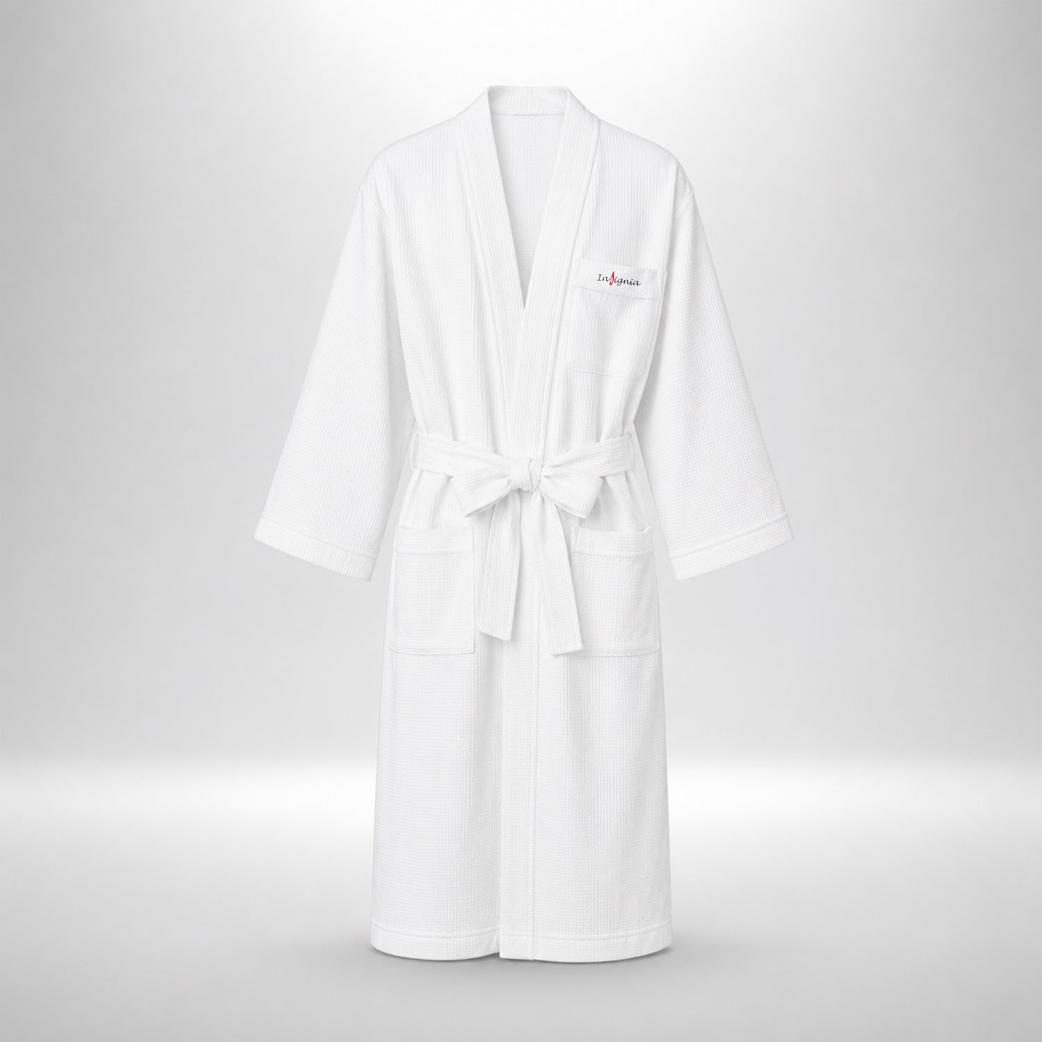 Insignia Waffle Bath Robe