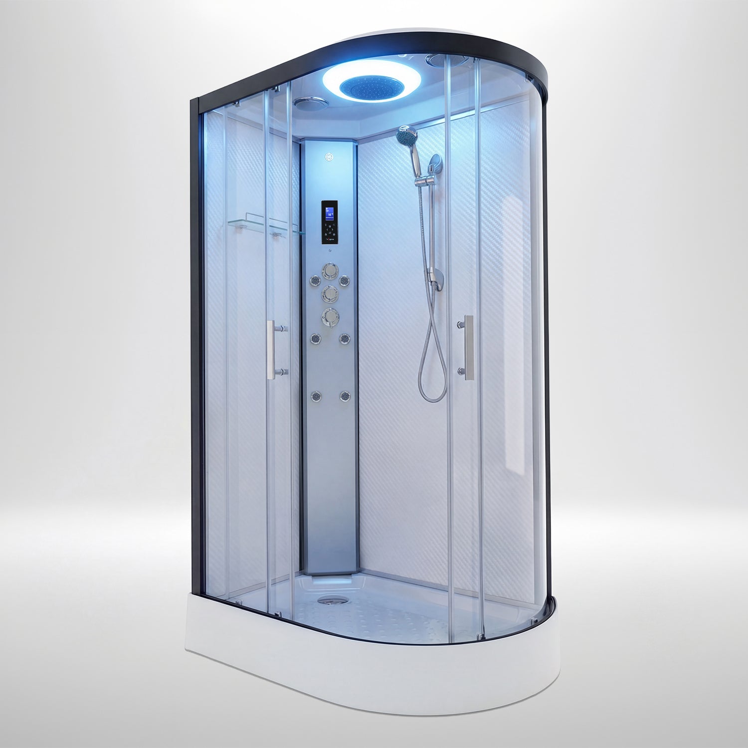 Premium Shower Cabin - Offset (Left)