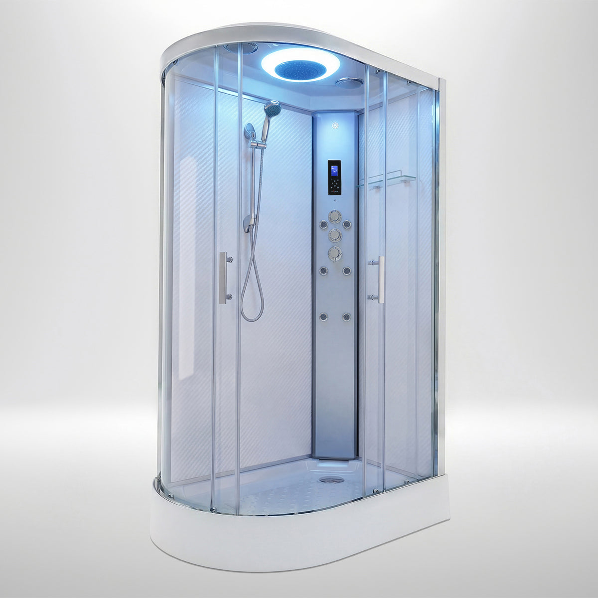 Premium Shower Cabin - Offset (Right)