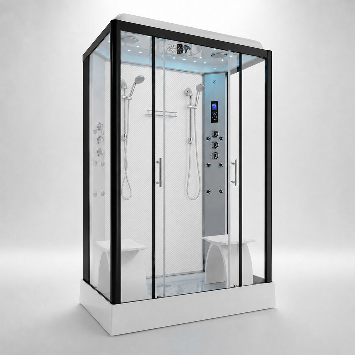 Platinum Shower Cabin - Twin