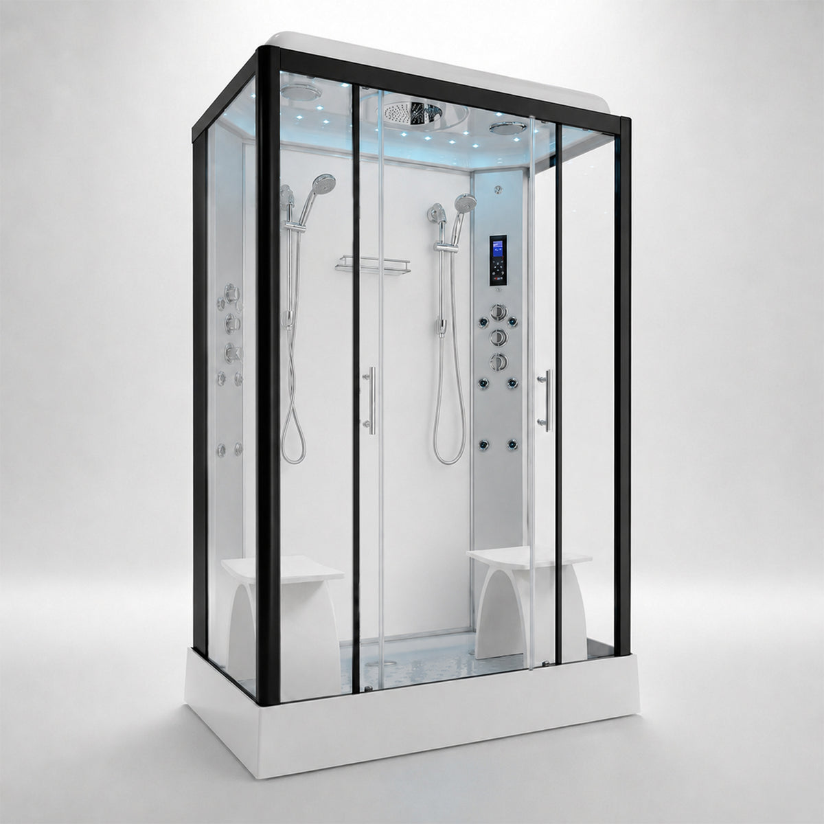 Platinum Shower Cabin - Twin