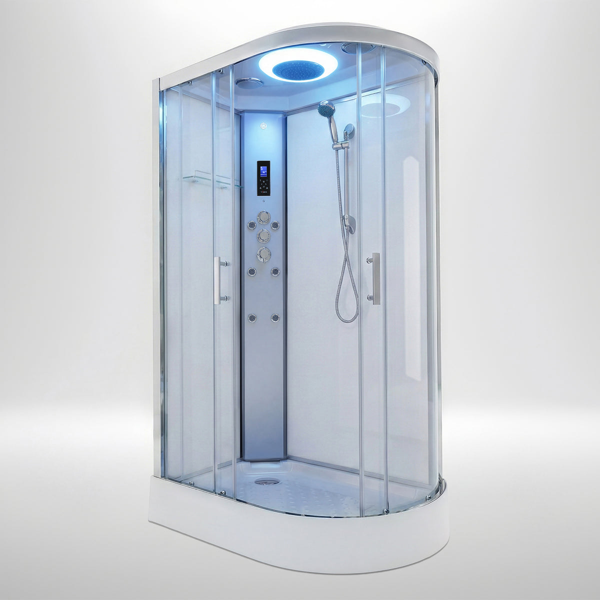 Premium Shower Cabin - Offset (Left)