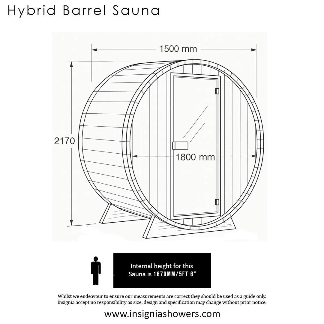 Schematics Hybrid Barrel Sauna