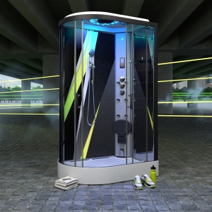 Energise - Offset Steam Shower (Right Hand)