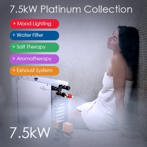 Signature 7.5kW Domestic Steam Generator Set - Platinum Collection