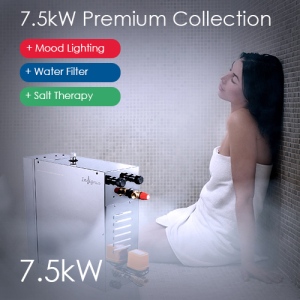 Signature 7.5kW Domestic Steam Generator Set - Premium Collection