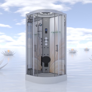 Lotus - Quadrant Steam Shower