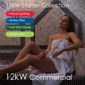Signature 12kW Commercial Steam Generator Set - Starter Collection