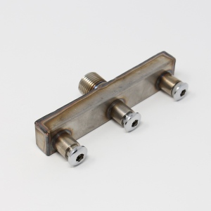 Chrome Tri-jet Steam Outlet