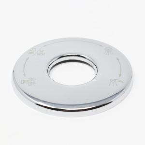 Water Valve Chrome Selection Plate
