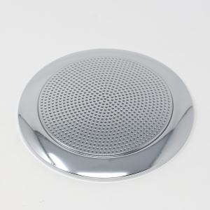 Chrome speaker/fan cover