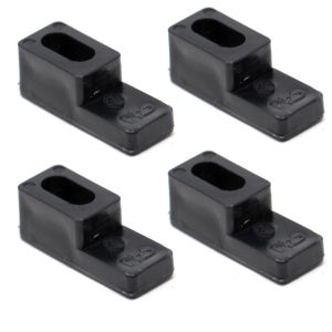 PRC20 Glass Retaining Clip - Black (4pack)