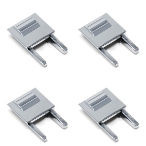 LeakFree Framework Securing Clip - Chrome (4 pack)